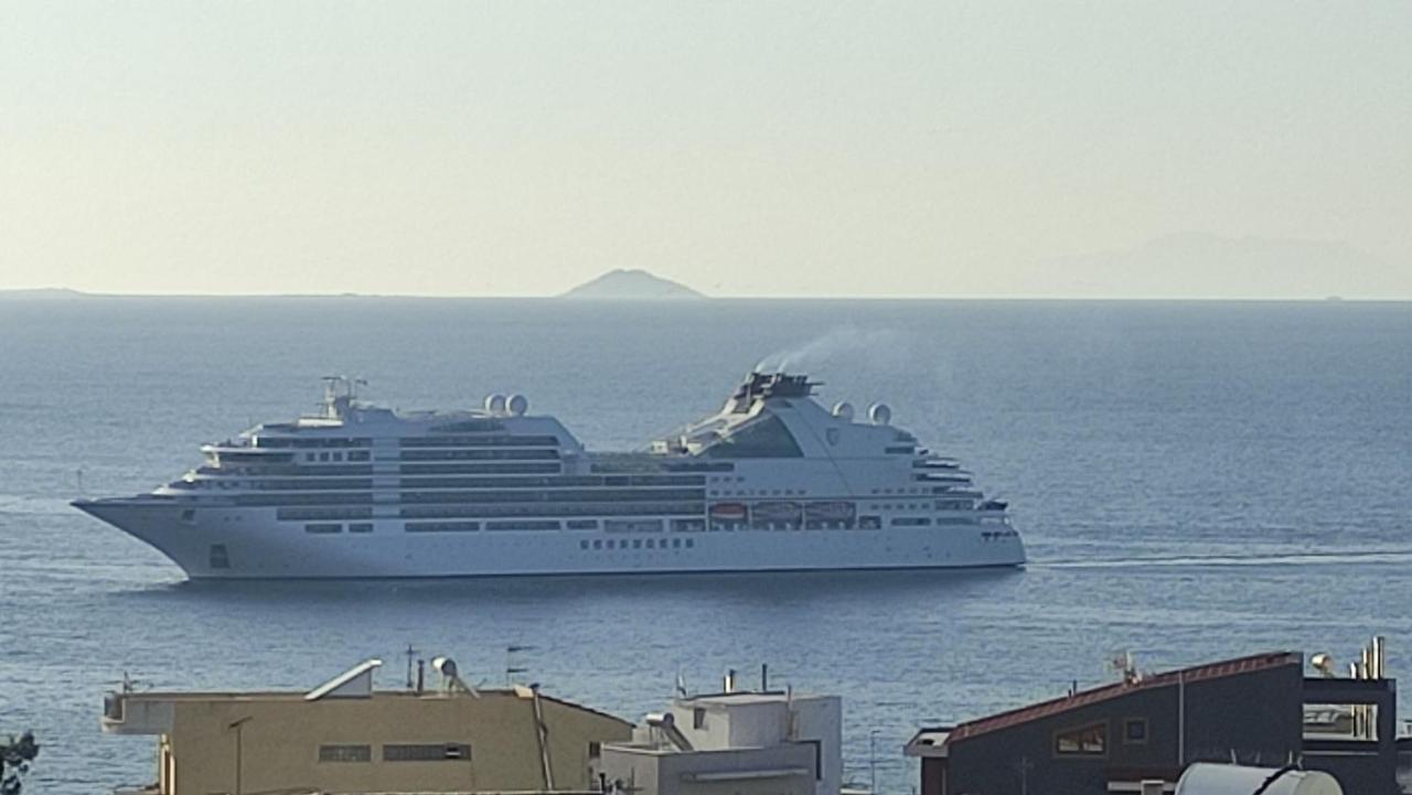 카발라 Evris House Panoramic Sea View 아파트 외부 사진
