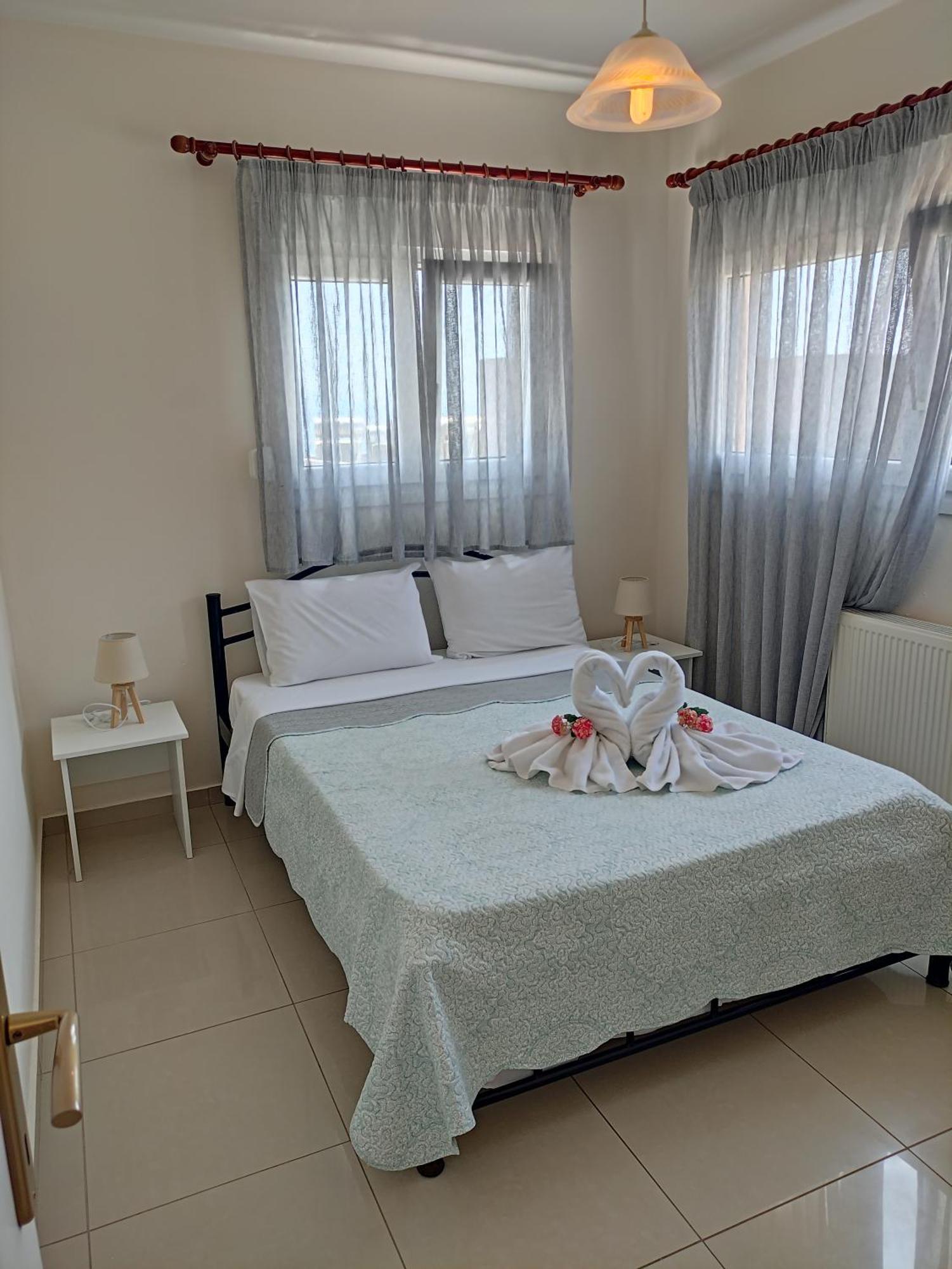 카발라 Evris House Panoramic Sea View 아파트 객실 사진